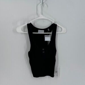 Women's Viavia Henley Tank Top XS